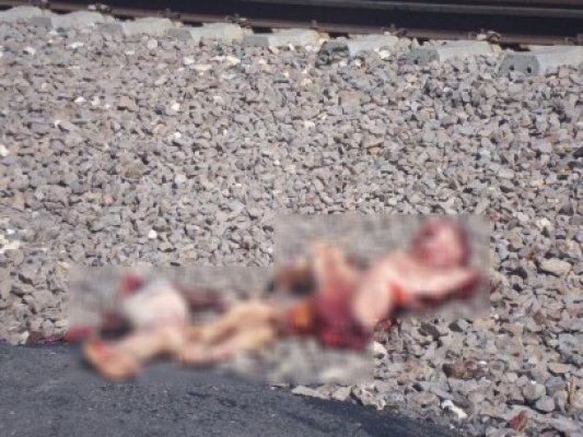 Sfârşit tragic, imagini şocante! Un bărbat a fost sfârtecat de tren, la Valu lui Traian